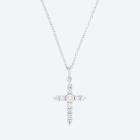 amor Kreuz-Anhänger mit Kette 925 Silber - 114401600000 - 0 - 140px