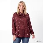 sophistical Women Bluse burgundy/weiß 40/42 - 114420300001 - 0 - 140px