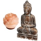 Darimana, Salzlampe Lotusblüte, 15 cm - 68484700000 - 0 - 140px