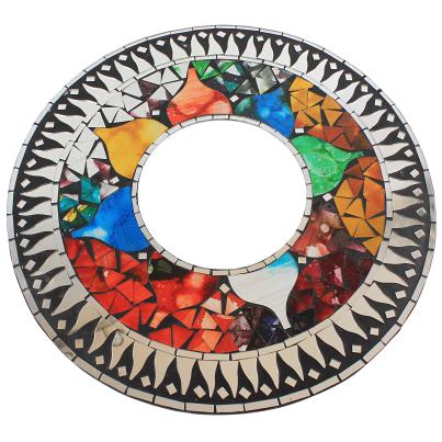 Mosaik Spiegel Sonne Blume
