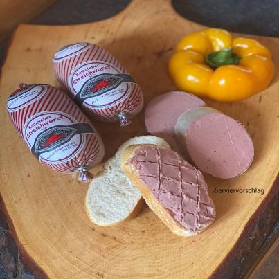 Kalbsleberstreichwurst fein 2er Set