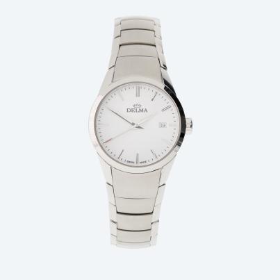 DELMA Damenuhr "Tarragona" Quarz weiß