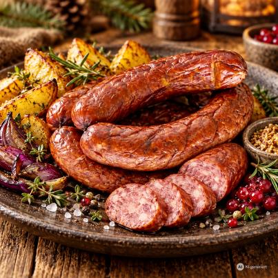 Wildschweinwurst