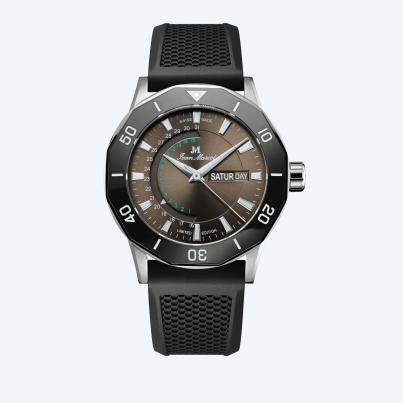 Jean Marcel Herrenuhr "Tropical Diver" braun