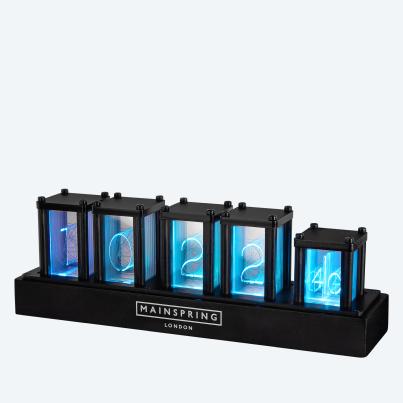 MAINSPRING LED Tischuhr Nixie zum Zusammenbauen