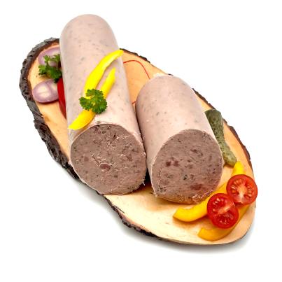 Leberwurst grob im Wachsdarm