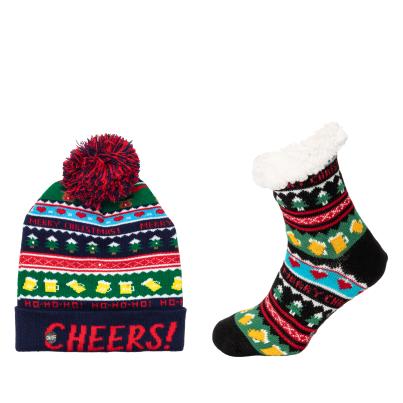 Antonio Weihnachtsset, Homeshoes & Mütze
