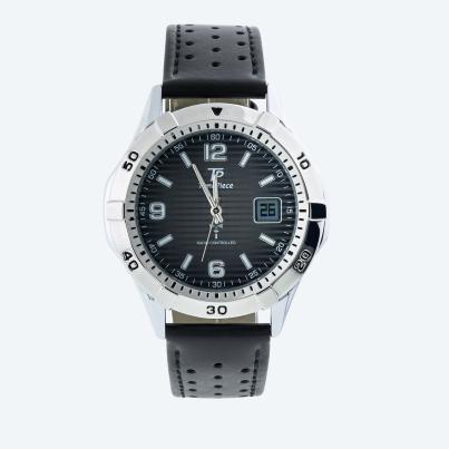 Time Piece Herren-Funkuhr anthrazit