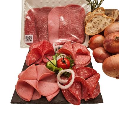 Deli. Mettwurst 1a Aufschnitt 4 fach