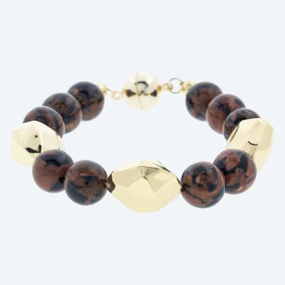 Armband Goldblaufluß
