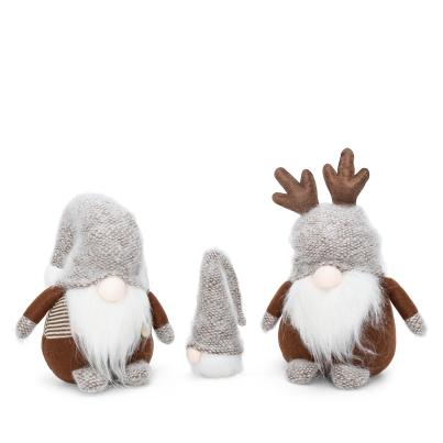 LED Wichtel Türstopper 3er Set