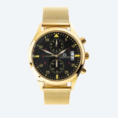 Constantin Durmont Herrenuhr "Mondevoir" schwarz