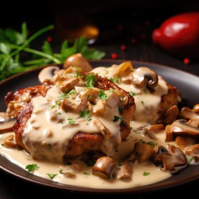 Koliba-Hühnchen in Soße