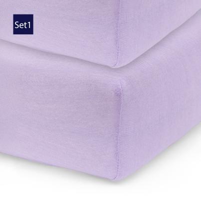 Spannbettlaken Set 4tlg. 100x200cm