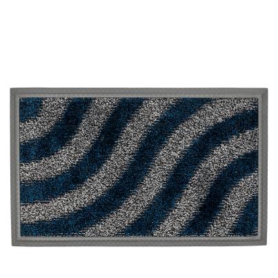 Fußmatte blau grau 45x75cm