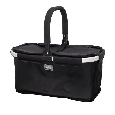 Falk Duo Einkaufskorb schwarz