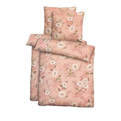 Castell Feinbiber Bettwäsche Blüten 4tlg.
