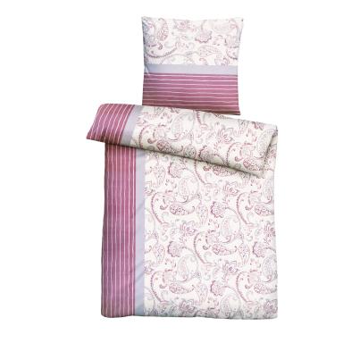 Castell Feinbiber Bettwäsche 4tlg. brombeer