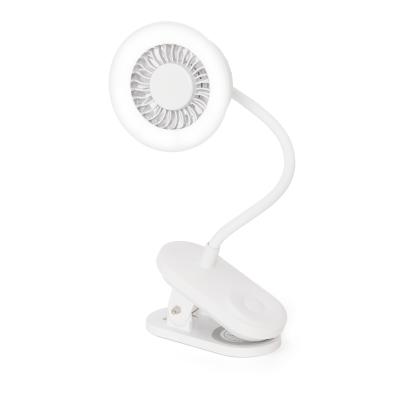 Klemmleuchte mit Ventilator