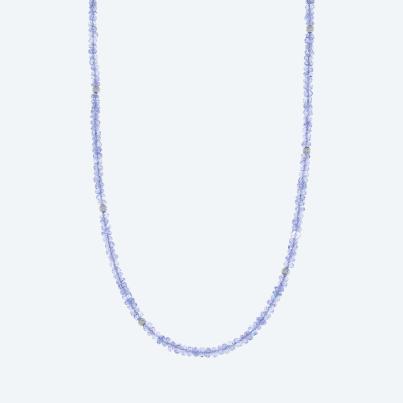 Collier AA Tansanit 925 Sterling Silber
