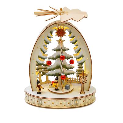 Lichterbogen Baumpyramide