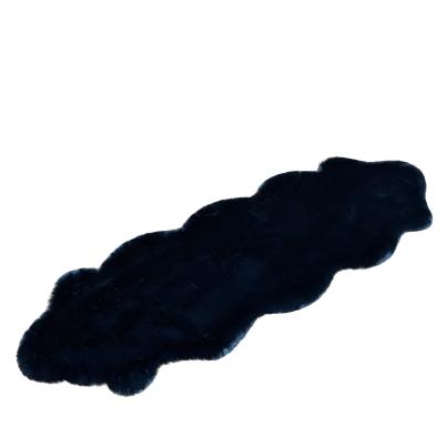 Sofafell Deluxe  60x180cm schwarz