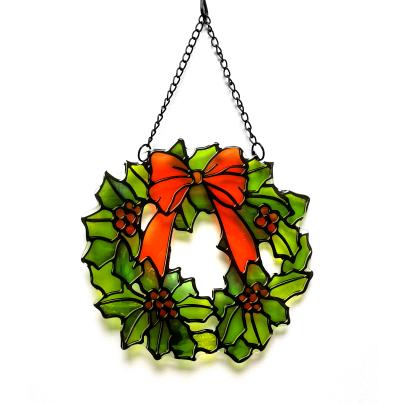 Fensterbild Kranz 25cm