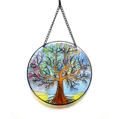 Fensterbild Baum 25cm