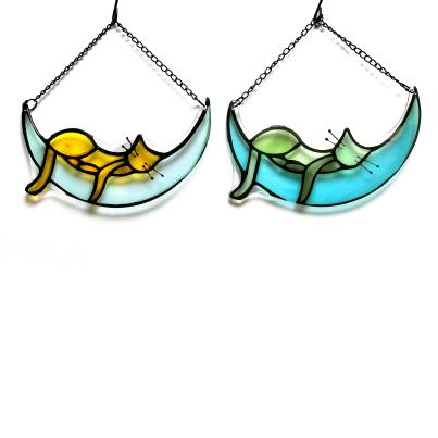 Fensterbilderset 2tlg. Katzen 25cm