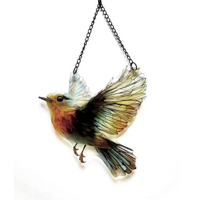Fensterbild Vogel 25cm