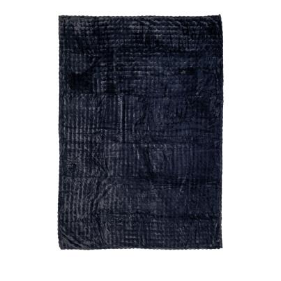 Felldecke Nerzoptik 150x200cm grau