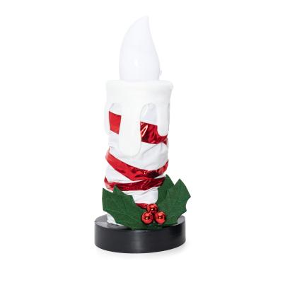 Kerze faltbar 60cm weiß rot