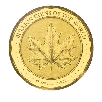 Bullion Coin of the World 'Marple Leaf' 1/200 oz.