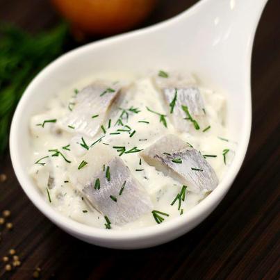 MSC Dill-Heringshappen mit Joghurt