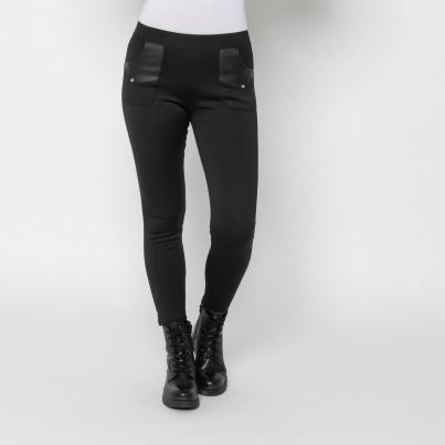 FASHION NEWS Thermo-Fleece-Leggings schwarz