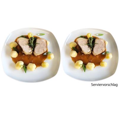 Kohlrouladen in Specksoße mit Salzkartoffel