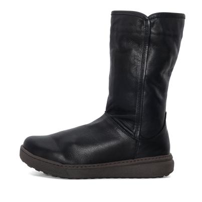 Andrea Conti Damen Lederstiefel schwarz