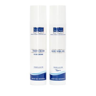 MBS Aloe Vera Gel 1x100ml+Fusscreme 1x100ml
