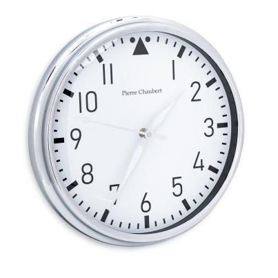 Pierre Chaubert Funk-Wanduhr weiß