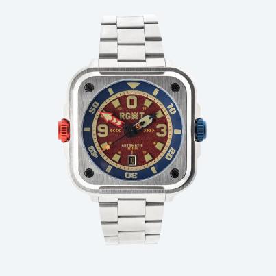 RGMT Automatikuhr "Pershing" rot