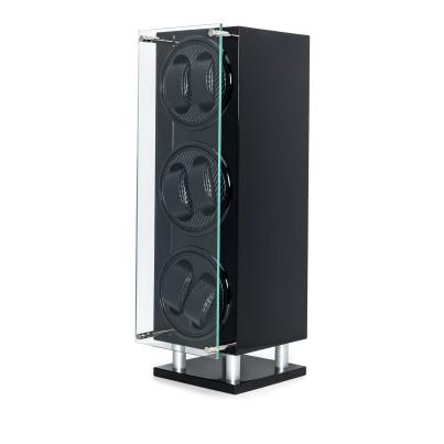 6er Uhrenbeweger "Tower" schwarz