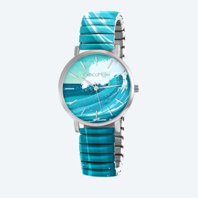 ChocoMoon Damenuhr "Ocean Splash" Quarz