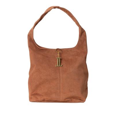 Luca Lorenzo Schultertasche braun