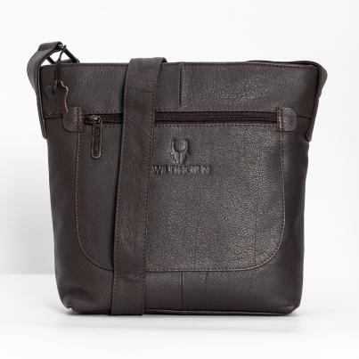 WILDHORN Büffelledertasche braun
