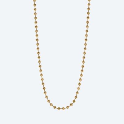 SET Kette+Armband Edelstahl vergoldet