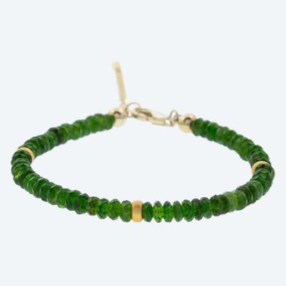 Armband Chromdiopsid