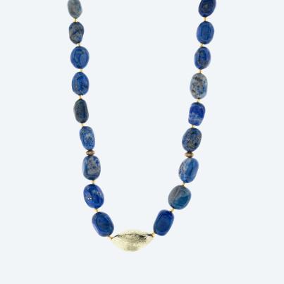 Collier Lapislazuli Magnetverschluß