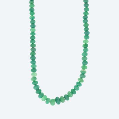 Collier Chrysopras behandelt