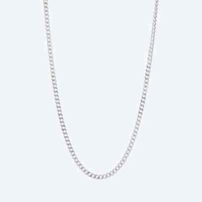 Panzerkette 925 Sterling Silber ca. 55 cm