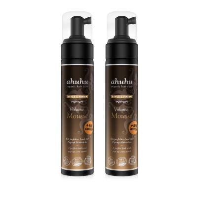 AHUHU POP UP! Volume Mousse +Bio-Coffein Duo 2x300